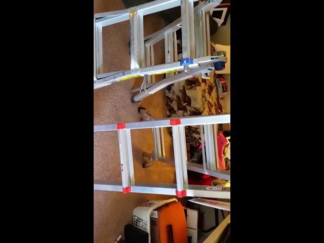 Little giant ladder 17 ft Helium ladder