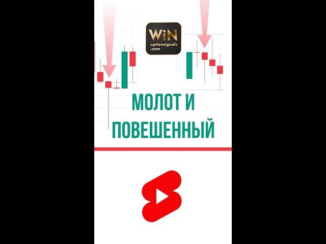 ОБУЧЕНИЕ: Cвечной паттерн МОЛОТ и ПОВЕШЕННЫЙ