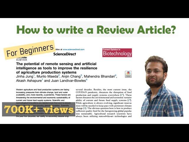 How to write a review paper? Learn from the Scratch. Know about benefits of a review.