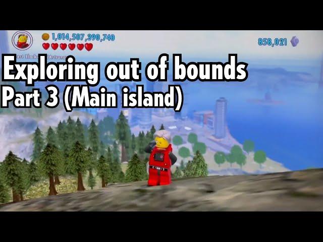 LEGO City Undercover Out Of Bounds Glitch (Main Island)