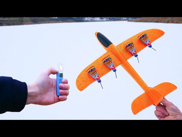 EXPERIMENT: AIRCRAFT vs ROCKET on Snow