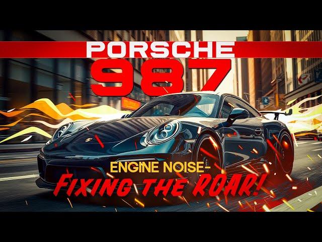 Porsche Boxster 987 D.S - Loud noise from the engine