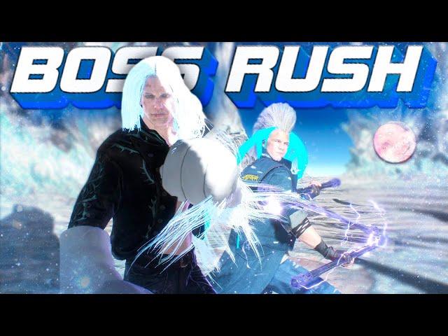 DMC5 - VERGIL BOSS RUSH #4 |NO DAMAGE| BY VESKERCON