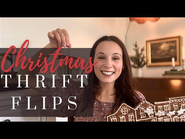 8 Vintage Inspired Christmas THRIFT FLIPS