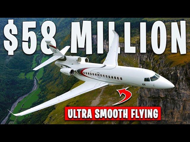 Inside Dassault Falcon 8x | The Quietest Business Jet in Service