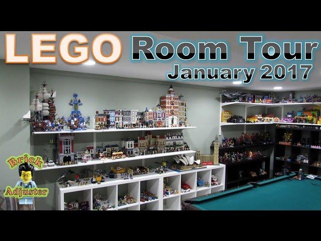 Lego Room Tour - Brick Adjuster - January 2017