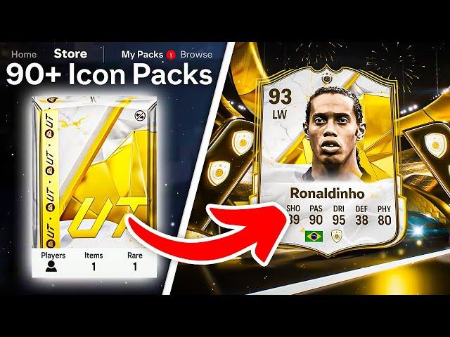 90+ BASE ICON PACKS!  FC 25 Ultimate Team