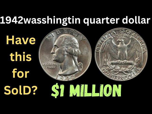 1942 Washington Quarter Worth A Lot of Money? Coins Worth Money