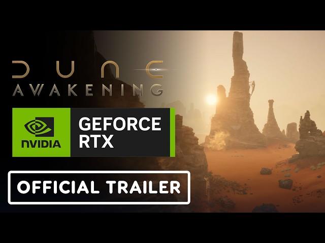 NVIDIA DLSS 4 - Official Dune: Awakening Comparison Trailer | CES 2025