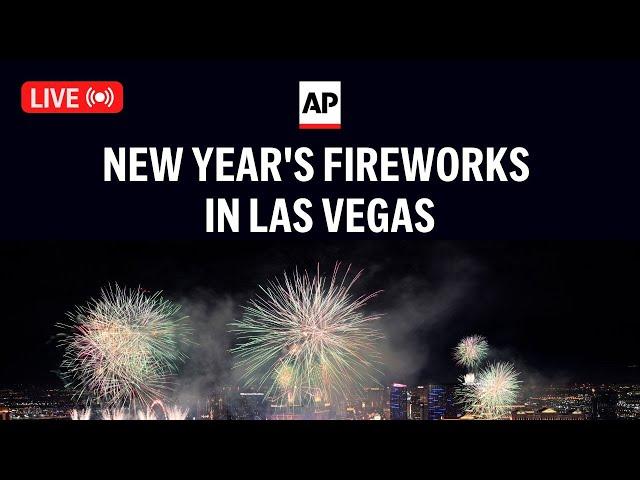 Las Vegas New Year 2025: LIVE fireworks in Nevada