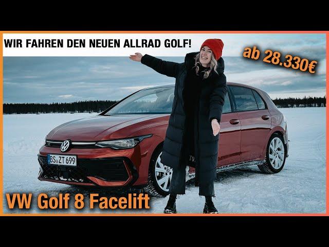 VW Golf 8 Facelift (2025) Wir fahren den NEUEN Allrad Golf! Fahrbericht | Review | Test | 4MOTION