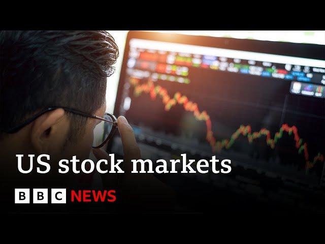 US markets plunge amid recession fears | BBC News