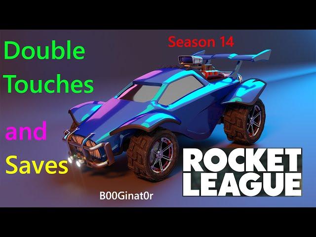 Double Touches and Saves - Rocket League Montage (Season 14) by B00Ginat0r