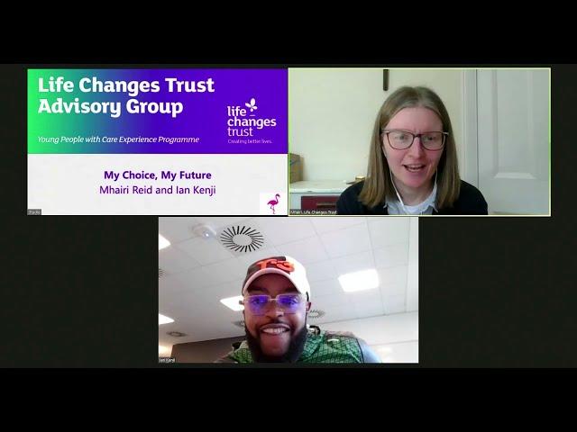 Life Changes Trust Advisory Group learning event: Mhairi Reid and Ian Kenji