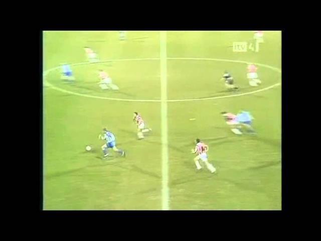 Mikael Nilsson Goal 03.03.1993 PSV Eindhoven - IFK Göteborg 1:3