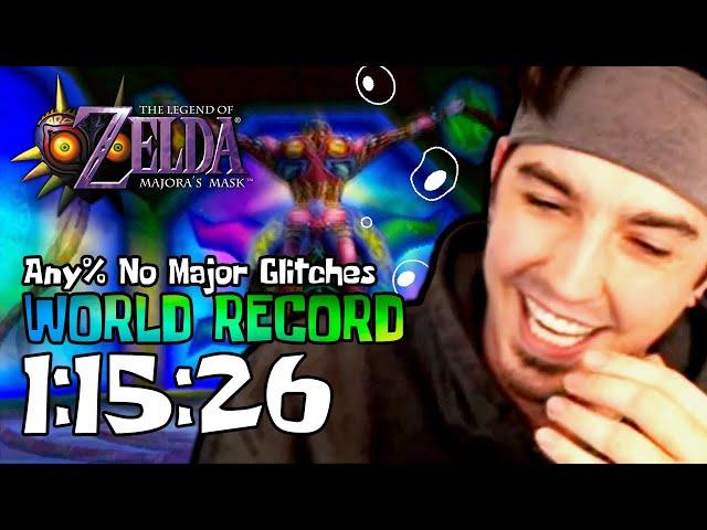 Majora's Mask Any% No Major Glitches in 1:15:26