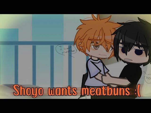 Shoyo wants meatbuns :( || A little bit of kagehina serotonin || AU || haikyuu!! || 