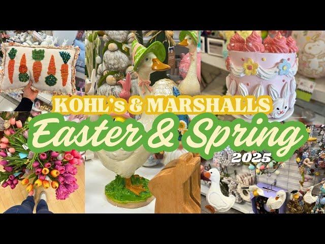 NEW!EASTER 2025 DECOR AT KOHL'S & MARSHALLS, NEW EASTER & SPRING DECOR #easter #spring2025 #kohls