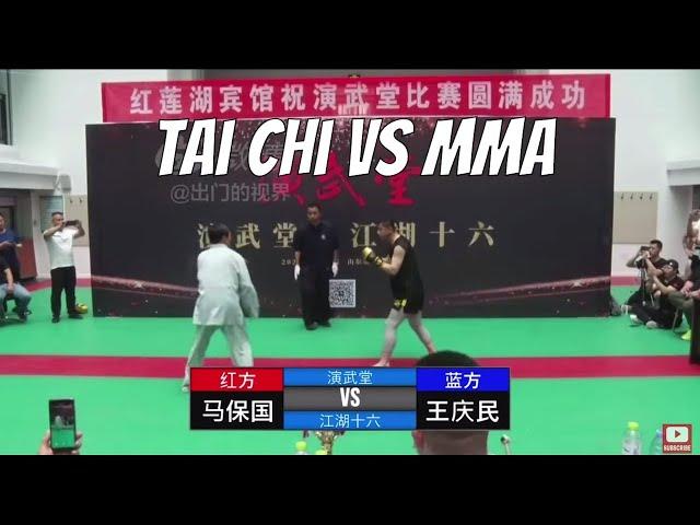 Tai Chi Master Who Ran Away From Xu Xiaodong Fights MMA Hobbyist