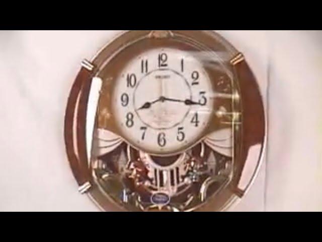 Seiko QXM118BRH Melodies In Motion Clock