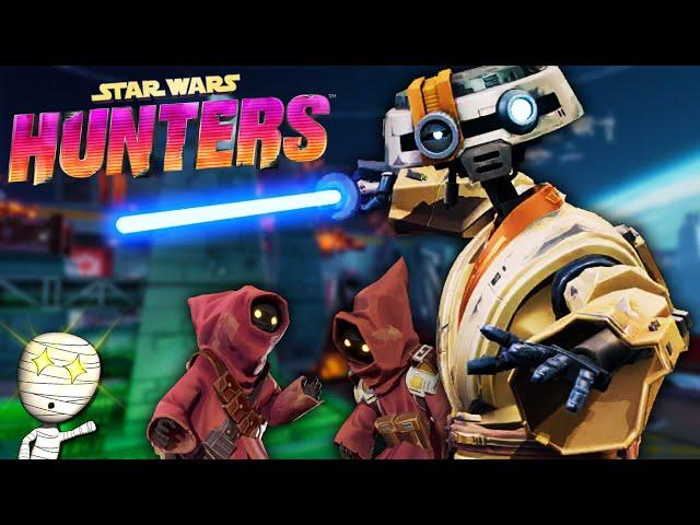 Wir spielen die NEUEN HELDEN! - Star Wars Hunters - deutsch Gameplay