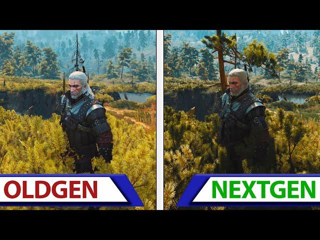 The Witcher III | Oldgen VS Nextgen | Final Graphics Comparison | PC Ultra RTX 4080