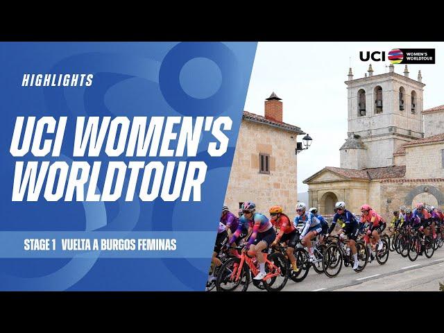 Stage 1 - Vuelta a Burgos Feminas Highlights | 2024 UCI Women's WorldTour