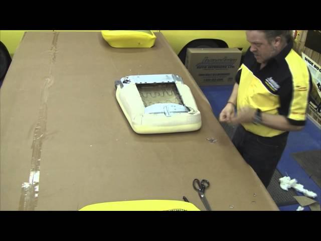1969 Chevrolet Camaro Houndstooth Seat Cover Installation