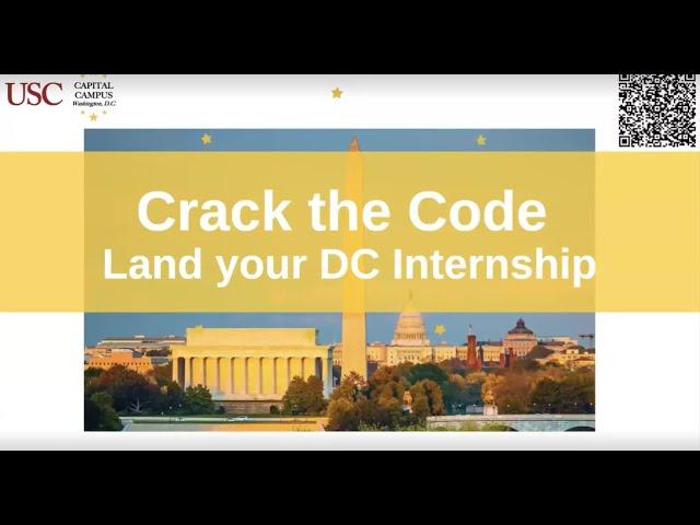 Spring 2025 - Crack the Code: Land Your DC Internship