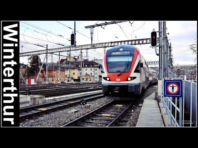 Züge filmen beim Bahnhof Winterthur | Kanton Zürich | Schweiz 2024