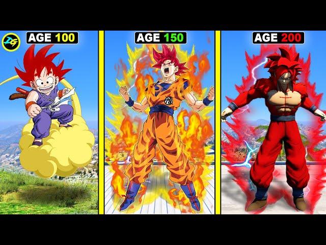 Surviving 200 YEARS As GOKU in GTA 5