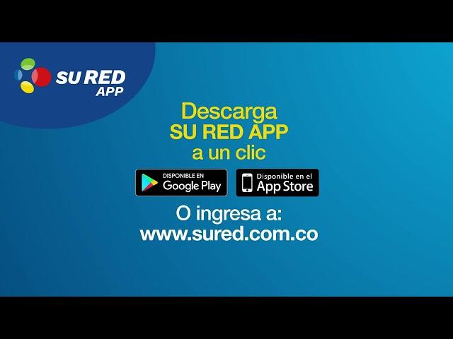 Descarga SU RED APP y haz todo más fácil