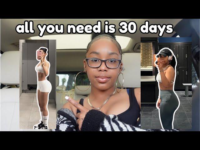 if you only have 30 days to get your dream body do these 3 things