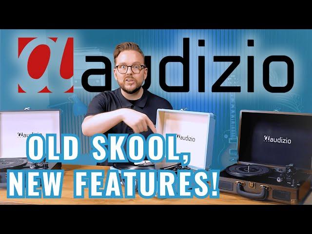 OLD SCHOOL, NEW FEATURES? Audizio RP114 Briefcase Record Players with Speakers - Unboxing and Set Up