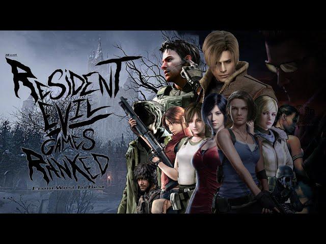 Ranking Most Resident Evil Games from Worst to Best