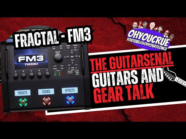 Fractal FM3 Turbo - The Guitarsenal #gear #guitar #fractal #fm3 #live #music #podcast