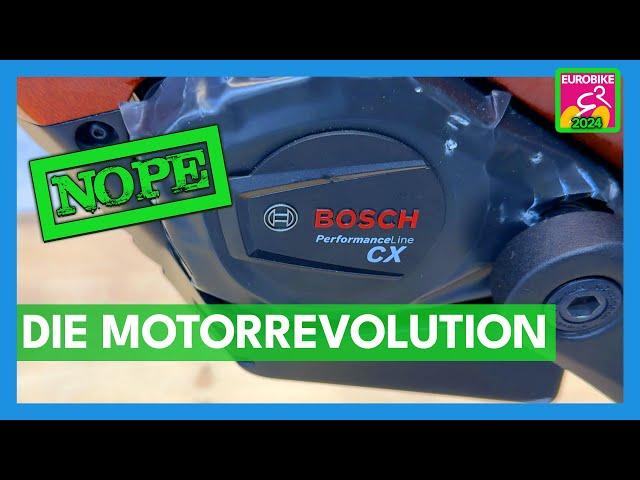 EUROBIKE 2024 - Bosch CX +125 Nm mit Getriebe und Rekuperation?? - Eher nicht