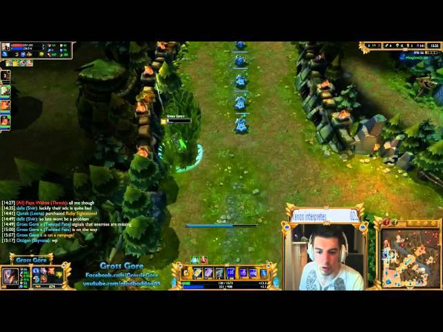 (Short) LoL Stream Highlight | Knowing your opponents | Gross Gore | League of Legends