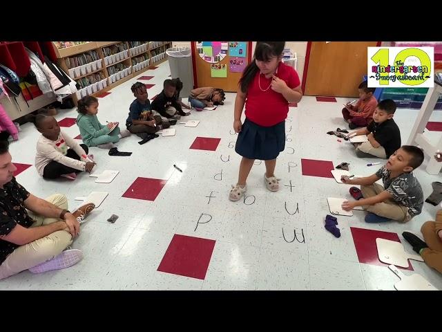 Kindergarten Foundational Skills Lesson:  Stomp And Spell