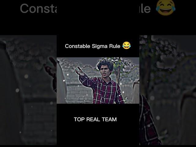 Constable Sigma Rule  #trt #amirtrt #toprealteam #short #shorts #comedy #sigmarule #youtubeshorts