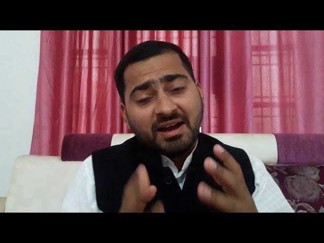 National conference leader Sahil Jamwal Reply to MLA Akbar lone on Pakaistan zindabaad