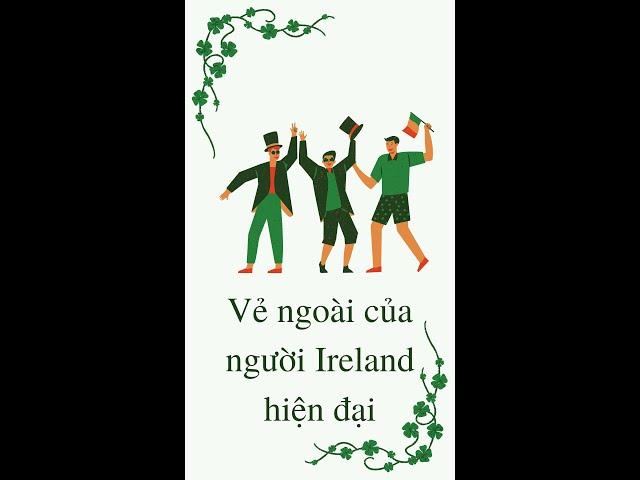 VẺ NGOÀI CỦA NGƯỜI IRELAND HIỆN ĐẠI #shorts #ireland #dulich #khampha #xuhuong