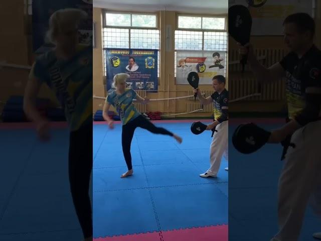 Dumina Mariia #taekwondo kick