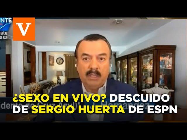 ¿Sexo en vivo? Descuido de Héctor Huerta de ESPN