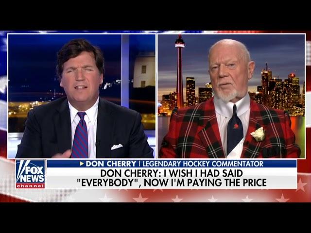 Tucker Carlson interviews Don Cherry