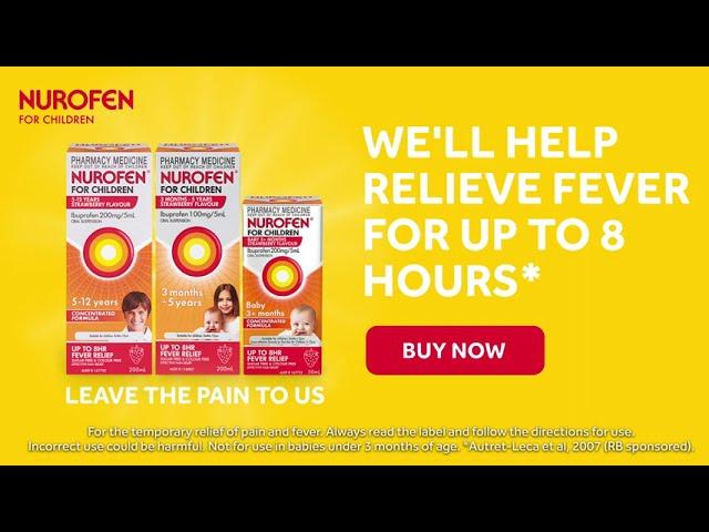 Nurofen for Children - It's hard when your little one has a fever