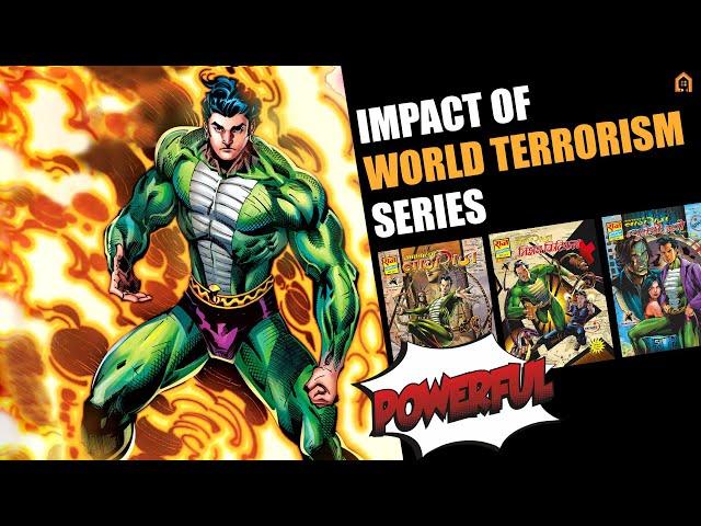 आतंकहर्ता नागराज | Impact of World Terrorism Series | #rajcomicsbysanjaygupta #indianartist