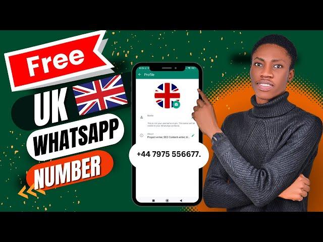 How To Get Free UK  Number For WhatsApp Verification 2023 | Best UK Number for WhatsApp FREE 2023