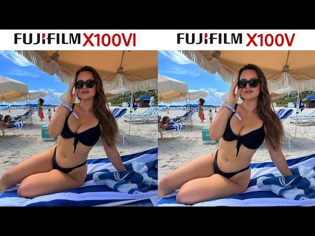 FujiFilm X100VI vs FujiFilm X100V Camera Test