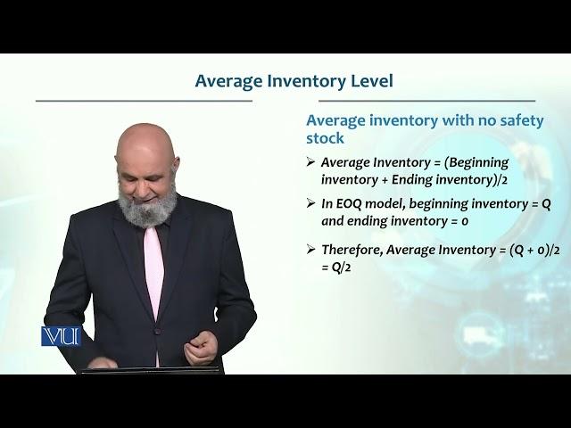 Average Inventory Level | Production / Operations management | MGT713_Topic114